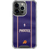 NBA Phoenix Suns Jersey iPhone 14 Pro Clear Case